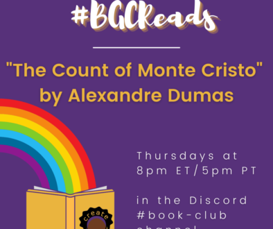 #BGCReads The Count of Monte Cristo by Alexandre Dumas Thursdays at 8p ET/5p PT in #book-club on Discord